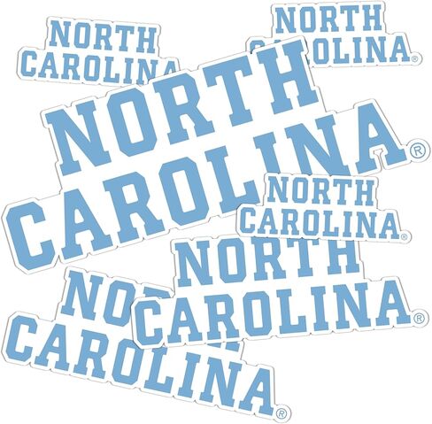Desert Cactus University of North Carolina Stickers UNC Chapel Hill Tar Heels Vinyl Decals Laptop Water Bottle Car Scrapbook T3 (Type 3-4) in Saudi Arabia