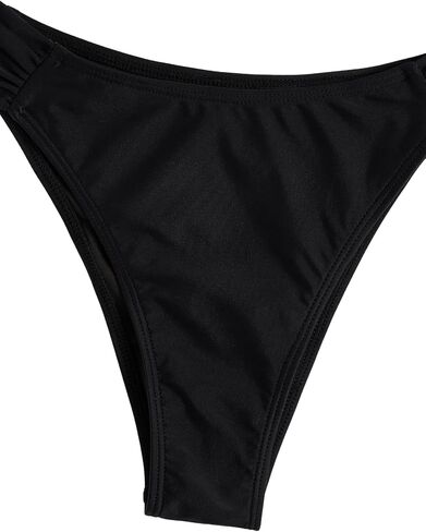 SweatyRocks Women's 2 Piece Swimsuits Push Up Underwire Bikini Sets Ruched High Cut Bathing Suit in Saudi Arabia