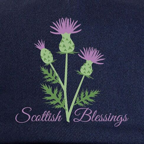 CafePress Thistle Flower Plant Scottish Blessings Baseball C Adjustable Baseball Cap in Saudi Arabia