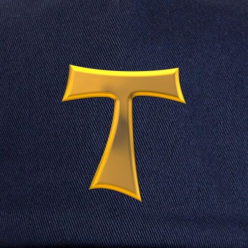CafePress Golden Franciscan Tau Cross Cap Adjustable Baseball Cap in Saudi Arabia