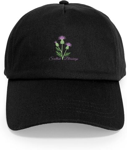 CafePress Thistle Flower Plant Scottish Blessings Baseball C Adjustable Baseball Cap in Saudi Arabia