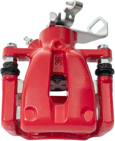 Rear Performance Brake Caliper Set Red Compatible with 2009-2013 Mini Cooper in Saudi Arabia