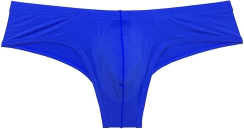 الرجال البرازيلي بيكيني Sioft الجليد الحرير الملاكم سراويل داخلية مريح تعزيز الانتفاخ الحقيبة صفيق الملاكمين in Kuwait