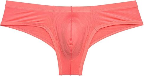 الرجال البرازيلي بيكيني Sioft الجليد الحرير الملاكم سراويل داخلية مريح تعزيز الانتفاخ الحقيبة صفيق الملاكمين in Kuwait