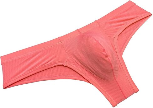 الرجال البرازيلي بيكيني Sioft الجليد الحرير الملاكم سراويل داخلية مريح تعزيز الانتفاخ الحقيبة صفيق الملاكمين in Kuwait