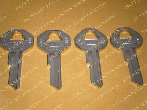 4 مفاتيح فارغة متوافقة مع Bel Airs 1961 1962 1963 1964 1965 1966 OEM Keys 2 Sets in Saudi Arabia