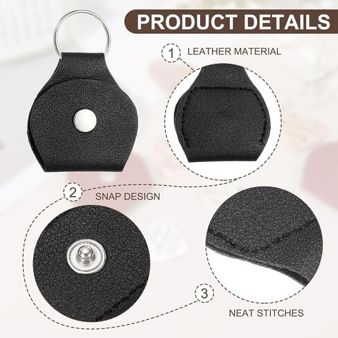 uxcell Heart Pocket Hug Token with Leather Keychain in Saudi Arabia