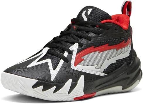 PUMA Kids Boys Scoot Zeros O.D.D. City Basketball Sneakers Shoes - Black in Saudi Arabia