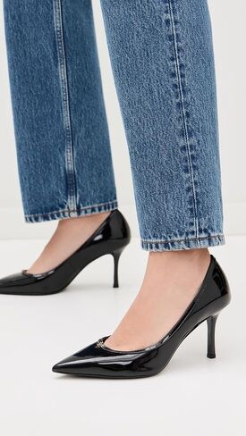 Tory Burch Women's Double T Buckle Pumps 80mm in Saudi Arabia