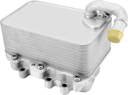 059117021R Engine Oil Cooler (3.0L V6) Compatible with 2014-2016 Audi Q5 Q7 A6 A7 A8 Quattro, Compatible with Volkswagen Touareg 2014 2015 2016, Replaces 059117015P 059117070A 059117070B in Saudi Arabia