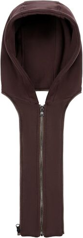 HOOD CREW Men’s Genuine Cowhide Leather Jacket Black Hooded Motorcycle Biker Jacket for Men in Kuwait