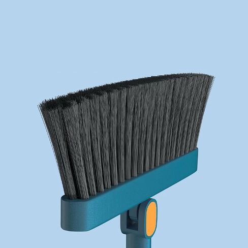 مكنسة و Dustpan في المنزل والمكاتب ، دبان مستقيم مع مكنسة قصيرة المقبض ، والسرد الكاسح الداخلي والخارجي (أسود وبرتقالي) in Kuwait