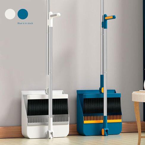 مكنسة و Dustpan في المنزل والمكاتب ، دبان مستقيم مع مكنسة قصيرة المقبض ، والسرد الكاسح الداخلي والخارجي (أسود وبرتقالي) in Kuwait