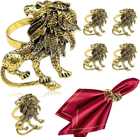 12 قطعة من حلقات منديل الأرنب الذهبية غير اللامعة، حوامل منديل معدنية على شكل أرنب، أبازيم منديل حيوانات لعيد الفصح، الربيع، وعطلات الزفاف، وحفلات العشاء، وديكورات الطاولات in Kuwait