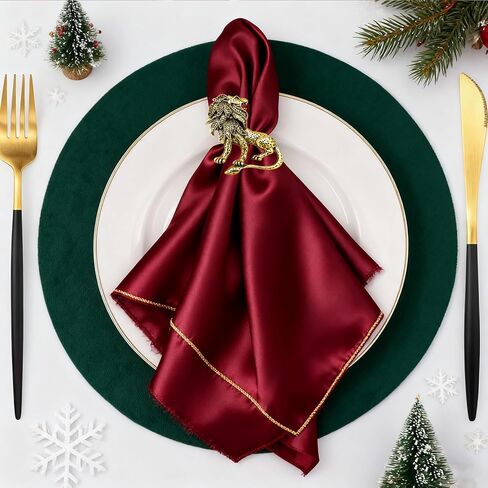 12 قطعة من حلقات منديل الأرنب الذهبية غير اللامعة، حوامل منديل معدنية على شكل أرنب، أبازيم منديل حيوانات لعيد الفصح، الربيع، وعطلات الزفاف، وحفلات العشاء، وديكورات الطاولات in Kuwait