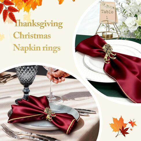 12 قطعة من حلقات منديل الأرنب الذهبية غير اللامعة، حوامل منديل معدنية على شكل أرنب، أبازيم منديل حيوانات لعيد الفصح، الربيع، وعطلات الزفاف، وحفلات العشاء، وديكورات الطاولات in Kuwait