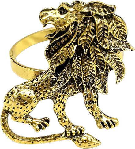 12 قطعة من حلقات منديل الأرنب الذهبية غير اللامعة، حوامل منديل معدنية على شكل أرنب، أبازيم منديل حيوانات لعيد الفصح، الربيع، وعطلات الزفاف، وحفلات العشاء، وديكورات الطاولات in Kuwait