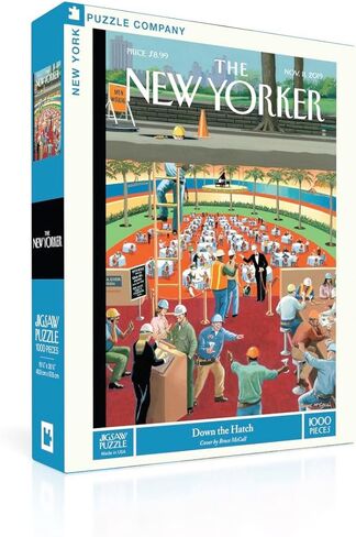 New York Puzzle Company - New Yorker My Best Shot - 500 Piece Jigsaw Puzzle for Family Game Nights by Bruce McCall in Saudi Arabia