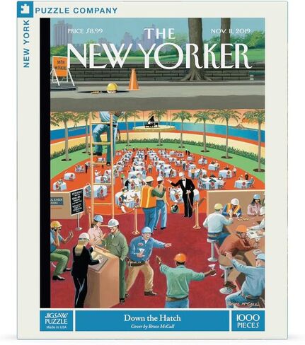 New York Puzzle Company - New Yorker My Best Shot - 500 Piece Jigsaw Puzzle for Family Game Nights by Bruce McCall in Saudi Arabia