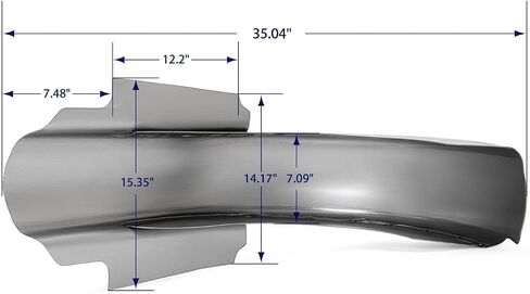 TOFR 4" 5" Bagger Stretched Extended Unpainted Rear Wheel Fender Mudguard For Harley Touring Road King FLHR Street Glide FLHX Road Glide FLTR Electra Glide FLHT 1996-2008 in Saudi Arabia