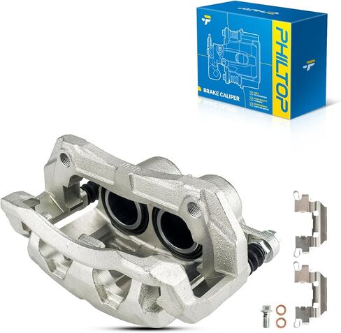 PHILTOP Brake Caliper Front Left AWD Compatible with 2007-2016 Honda CR-V, 2005-2010 Honda Odyssey, 2007-2012 Acura RDX, 2012-2015 Honda Crosstour, 2010-2011 Honda Accord Crosstour, 19-B2958 in Saudi Arabia