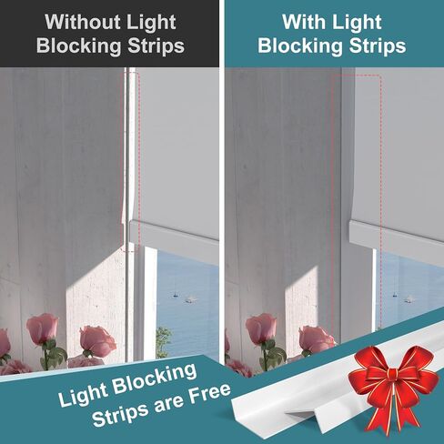 Motorized Blinds with Remote,Blackout Smart Roller Shades with App,Voice Control,Jacquard Fabric,Thermal Insulated Automatic Blinds,Electric Shades with USB/Solar Pannel.Jacquard White in Saudi Arabia