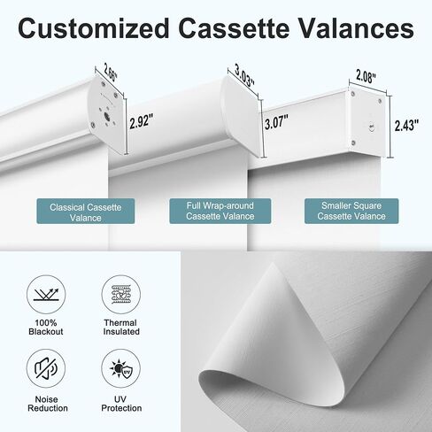 Motorized Blinds with Remote,Blackout Smart Roller Shades with App,Voice Control,Jacquard Fabric,Thermal Insulated Automatic Blinds,Electric Shades with USB/Solar Pannel.Jacquard White in Saudi Arabia
