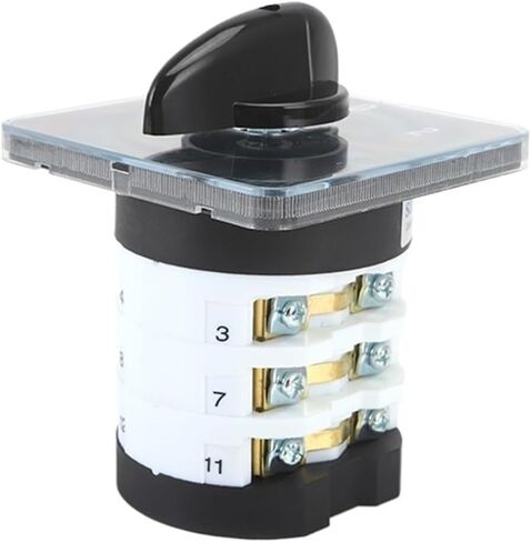 SZL9-50/1 50/2 50/3 50/4 3-Position 50A 1/2/3/4 Phase 4/8/12/16 Conversion cam selector Universal Rotary Switch(50A 3 Phase) in Saudi Arabia