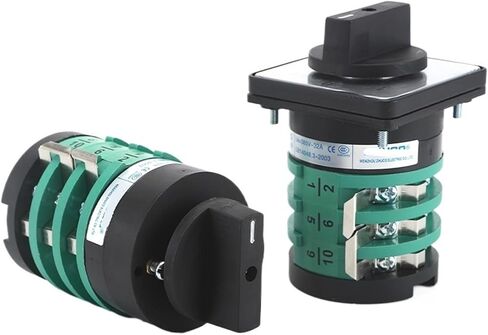 KDHC-32/3X3-3 32A 3-Speed 3-Stage Adjustable Rotary cam Switch(32A Without Panel) in Saudi Arabia
