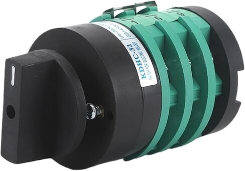 KDHC-32/3X3-3 32A 3-Speed 3-Stage Adjustable Rotary cam Switch(32A Without Panel) in Saudi Arabia
