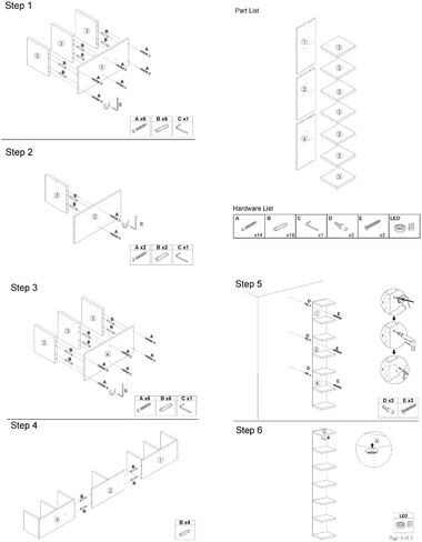 رف حائط عائم من 7 طبقات مزود بمصابيح LED - وحدة رفوف عرض حديثة باللون الأبيض مع جهاز تحكم عن بعد - رف كتب مثبت على الحائط لغرفة المعيشة أو غرفة النوم أو ديكور المكتب in Kuwait