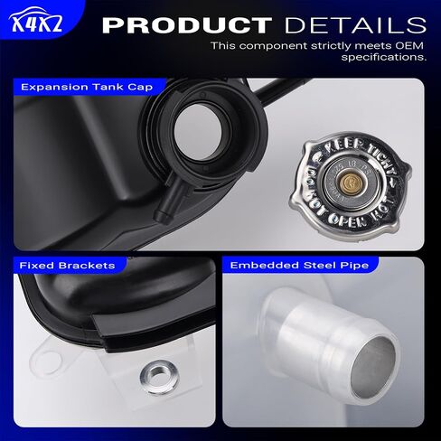 603-487 Coolant Overflow Reservoir Tank with Cap For 02-03 Dodge Ram 1500/03-07 09 Dodge Ram 2500/04-07 Dodge Ram 3500 Replaces# 5072602AA, 5072602AB,SK603487 in Saudi Arabia