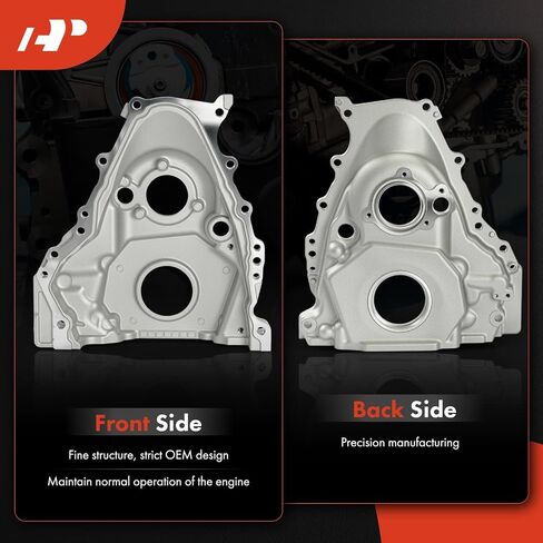 A-Premium Engine Timing Cover Compatible with Chevrolet Silverado 1500, Silverado 2500 3500 HD, Tahoe, Camaro, Suburban, Corvette, Express 2500 3500 & GMC Sierra 1500, Yukon & Cadillac Escalade, CTS in Saudi Arabia