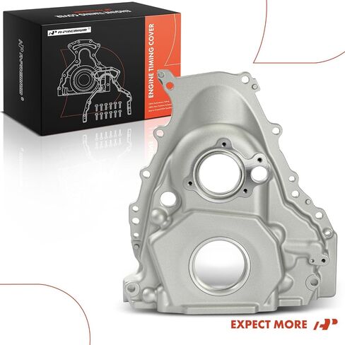 A-Premium Engine Timing Cover Compatible with Chevrolet Silverado 1500, Silverado 2500 3500 HD, Tahoe, Camaro, Suburban, Corvette, Express 2500 3500 & GMC Sierra 1500, Yukon & Cadillac Escalade, CTS in Saudi Arabia