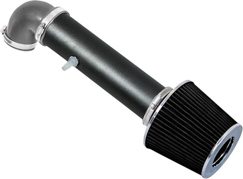 Rtunes Racing - MATTE BLACK PIPE GREY - SHORT RAM AIR INTAKE FOR 97-04 JEEP CHEROKEE/GRAND CHEROKEE in Saudi Arabia