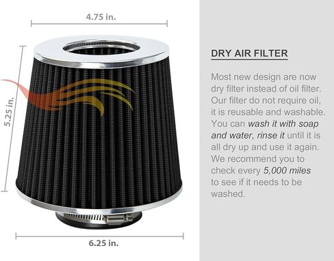 Rtunes Racing - MATTE BLACK PIPE GREY - SHORT RAM AIR INTAKE FOR 97-04 JEEP CHEROKEE/GRAND CHEROKEE in Saudi Arabia