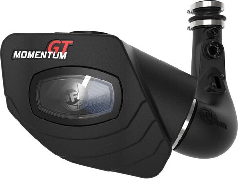 aFe POWER 50-70067D Momentum GT نظام سحب الهواء البارد، قابل للغسل، وسائط خالية من الزيت، يناسب 2017-2021 BMW 530i (G30) L4-2.0L (t) B46/B48 in Saudi Arabia