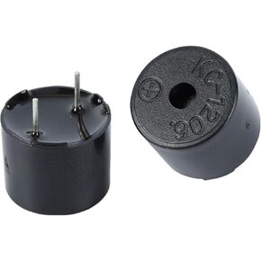 10PCS 42Ω KC1206 KC1201 16 Ω electromagnetic Passive Integrated Buzzer 12MM 12 * 9.5mm Foot Pitch 6.5mm(KC1206-5V 2.4Khz) in Saudi Arabia