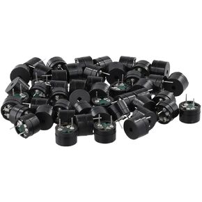 50PCS Passive Buzzer Alarm AC/2KHz 3V 5V 9V 12V Passive Speaker Buzzer Electromagnetic Impedance 16 Ohms Sounder Speaker Buzzer in Saudi Arabia