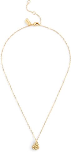 COACH Signature Quilted Heart Pendant Necklace in Saudi Arabia