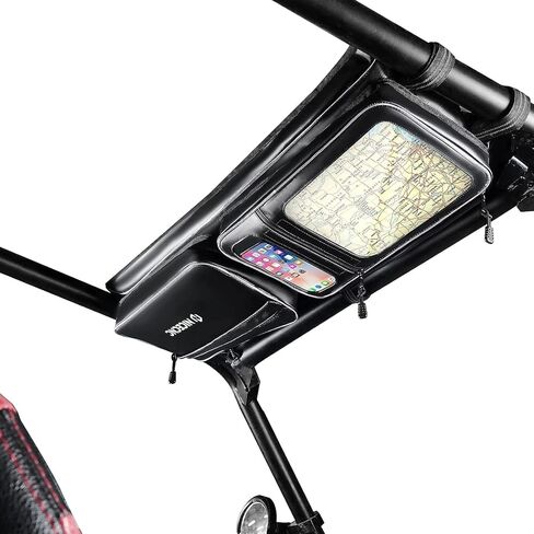 حقيبة سقف NICECNC UTV، حقيبة تخزين علوية PVC RZR XP 1000 مطورة، قماش طارد للماء عالي التحمل لا يوجد حقيبة خريطة مقاومة للاهتراء، متوافقة مع Polaris RZR XP 1000/S 4 1000 Turbo 2014-2023 in Saudi Arabia
