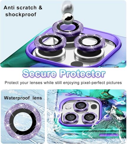 Btscase for iPhone 15 Pro Case 6.1 inch (2023), Marble Pattern 3 in 1 Heavy Duty Shockproof Full Body Hard PC+Soft Silicone Drop Protective Women Girls Cover for iPhone 15 Pro, Rose Gold in Kuwait