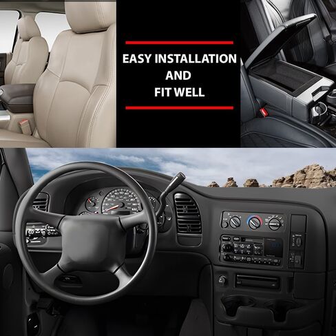 لوحة حافة مجموعة راديو DOTCOM Dash متوافقة مع غطاء لوحة القيادة GMC Safari/Chevy Astro 1995-2005 باللون البيج 15718197 in Kuwait