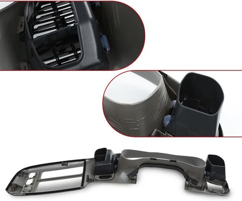 لوحة حافة مجموعة راديو DOTCOM Dash متوافقة مع غطاء لوحة القيادة GMC Safari/Chevy Astro 1995-2005 باللون البيج 15718197 in Kuwait