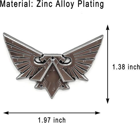 دبوس مينا Palatine Aquila - سلسلة التعاون - دبوس طية صدر السترة من المينا - شارة مطلية للملابس والحقائب والأشرطة in Saudi Arabia