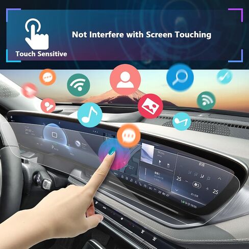 SXCY Fit for 2023 Toyota RAV4 Screen 8 Inch for 2023 RAV4 Screen 8 Inch,2 PCS Nano Soft Screen Protector Foils for 2023 RAV4 8 Inch, Touch Screen Protective Film for 2023 RAV4 GPS Stereo Screen,for 2023 Toyota RAV4 Accessories 8'' Navigation Display Scree in Saudi Arabia