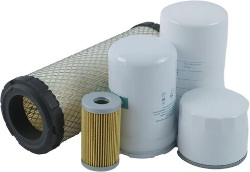 طقم مرشح HHTA0-37710 HHTA0-59900 HH164-32430 TA040-93230 15521-43160 متوافق مع كوبوتا L3830 L3540 L3940 L4240 HST in Saudi Arabia