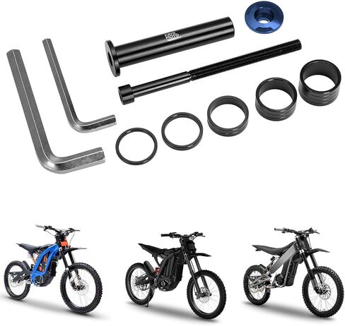 KEMIMOTO Stem Lock for Surron Talaria Headset Spacer with Handlebar Stem Top Cap Base and Extended Nut Compatible with Dirt Bike Light Bee X S X260 E-Ride Pross Talaria Sting XXX Segway X260 X160 in Saudi Arabia