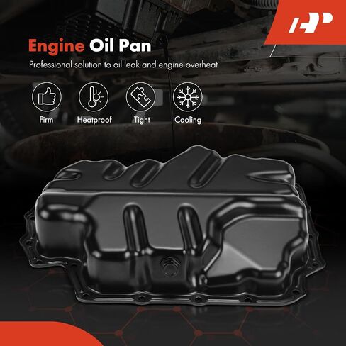 A-Premium Engine Oil Pan Sump with Drain Plug Compatible with Volkswagen Jetta Tiguan 2013-2023, Golf 2013 2015-2021, Polo 2013-2014, Taos 2021-2022 & Audi A3 2013-2020, Q3, A1, A3, 1.4L in Saudi Arabia