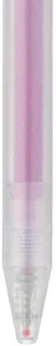 MUJI Smooth Gel Ink Ballpoint Pen Knock Type 10-Pieces Set, 0.5 mm Nib Size, Black in Saudi Arabia